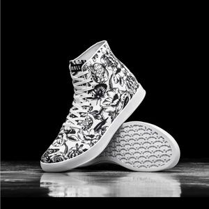 NOBULL HIGH-TOP BUTTERFLY CANVAS TRAINER (WOMEN'S)